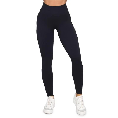 GymBeam Dámské bezešvé legíny Lift Black POUZE M (VÝPRODEJ)