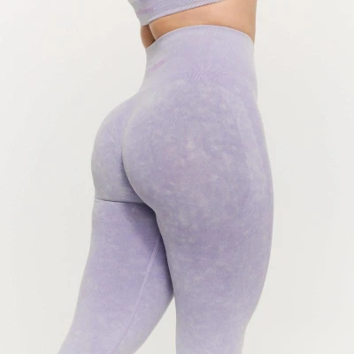 GymBeam Dámské bezešvé legíny Lift Violet