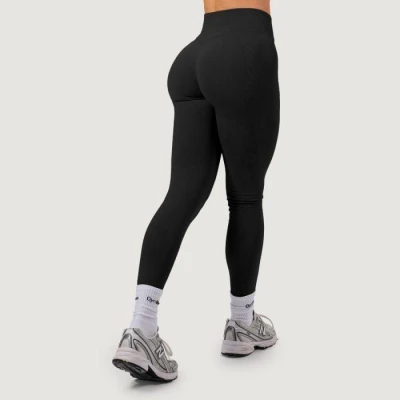 GymBeam Dámské bezešvé legíny NEO Black GymBeam Dámské bezešvé legíny NEO Black
