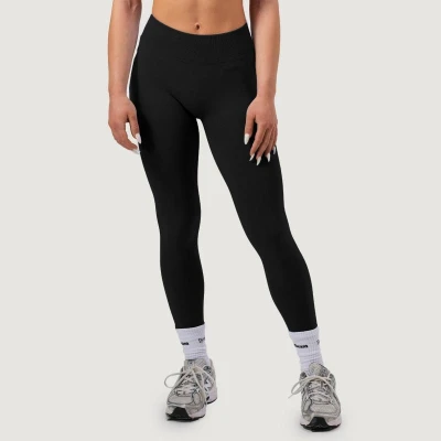 GymBeam Dámské bezešvé legíny NEO Black