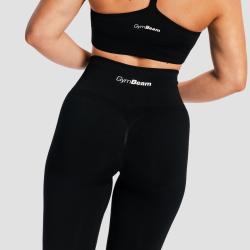 GymBeam Dámské Bezešvé Legíny Sculpt Black