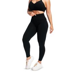 GymBeam Dámské Bezešvé Legíny Sculpt Black
