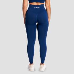 GymBeam Dámské bezešvé legíny Sculpt Navy