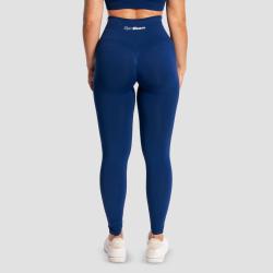 GymBeam Dámské bezešvé legíny Sculpt Navy