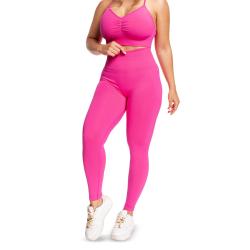 GymBeam Dámské bezešvé legíny Sculpt Rose