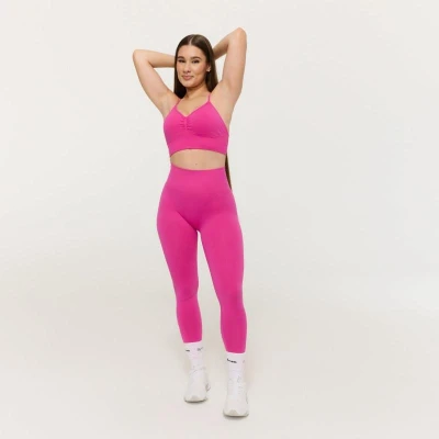 GymBeam Dámské bezešvé legíny Sculpt Rose