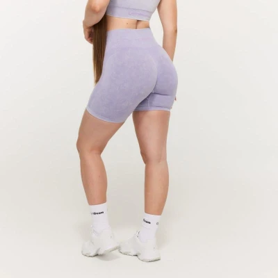 GymBeam Lift Violet dámské bezešvé šortky