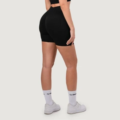 GymBeam Dámské bezešvé šortky NEO Black GymBeam Dámské bezešvé šortky NEO Black