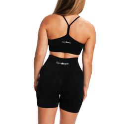 GymBeam Dámské bezešvé šortky Sculpt Black