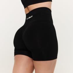 GymBeam Dámske bezšvové šortky Sculpt Black