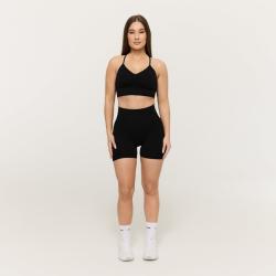 GymBeam Dámske bezšvové šortky Sculpt Black