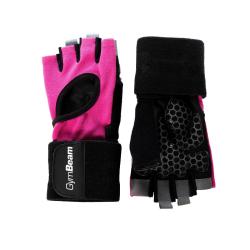 GymBeam Dámské fitness rukavice Guard pink