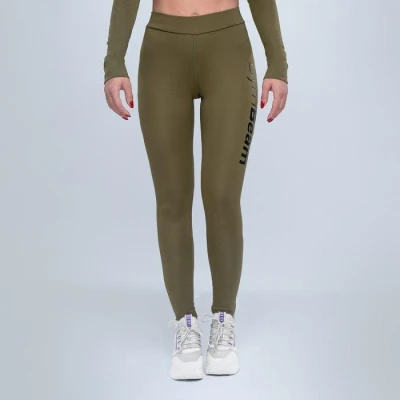 GymBeam Dámské legíny Advanced Olive GymBeam Dámské legíny Advanced Olive