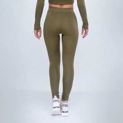 GymBeam Dámské legíny Advanced Olive