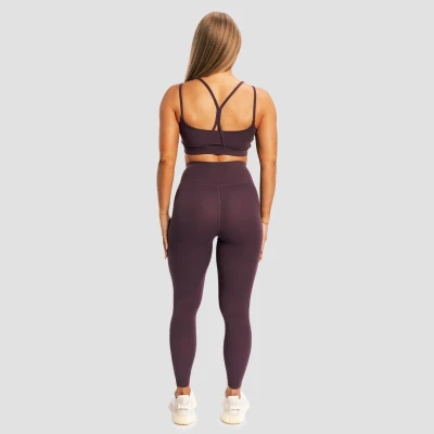 GymBeam Dámské legíny BEAT Berrywood
