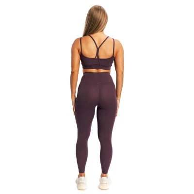 GymBeam Dámské legíny BEAT Berrywood