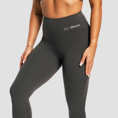 GymBeam Dámské legíny BEAT Charcoal