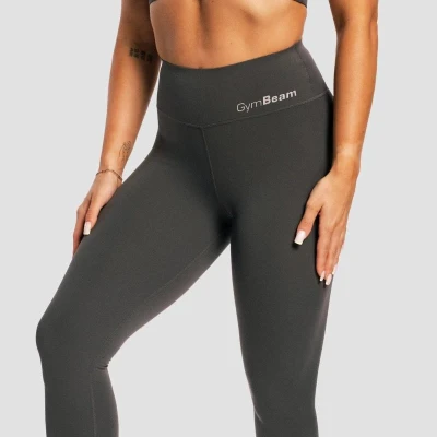 GymBeam Dámské legíny BEAT Charcoal POUZE S (VÝPRODEJ)