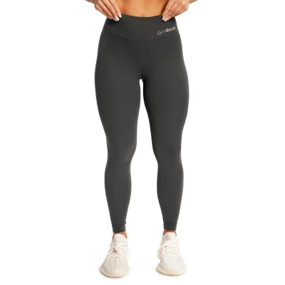 GymBeam Dámské legíny BEAT Charcoal POUZE S (VÝPRODEJ)