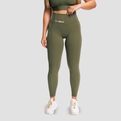 GymBeam Dámské legíny Combat Olive Grey GymBeam Dámské legíny Combat Olive Grey