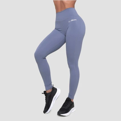 GymBeam Women‘s Essence Leggings Denim Blue