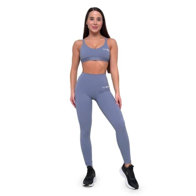 GymBeam Women‘s Essence Leggings Denim Blue
