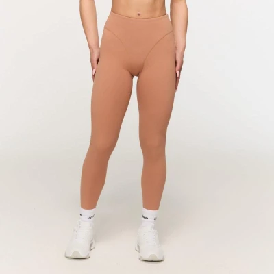 GymBeam Dámské legíny Fierce Caramel