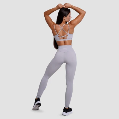 GymBeam Dámské legíny FIT Mist Grey