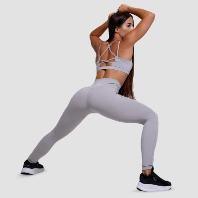 GymBeam Dámské legíny FIT Mist Grey