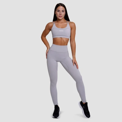 GymBeam Dámské legíny FIT Mist Grey