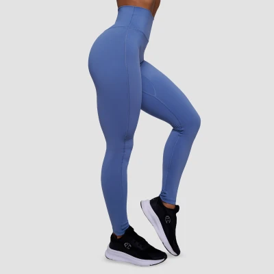 GymBeam Dámské legíny FIT Steel Blue