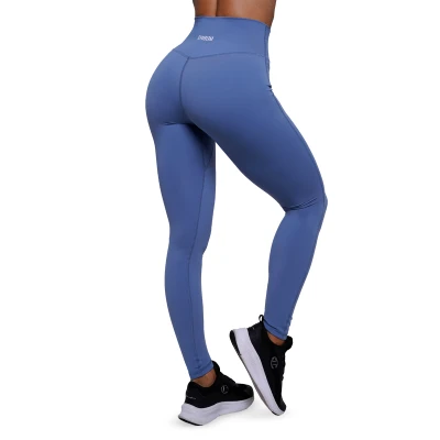 GymBeam Dámské legíny FIT Steel Blue