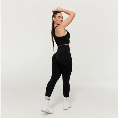 GymBeam Dámské legíny FLO Graphite