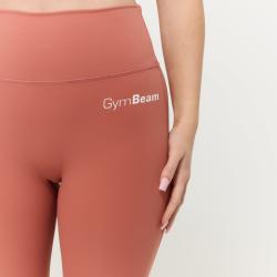 GymBeam Dámske legíny Limitless s vysokým pásom Cinnamon