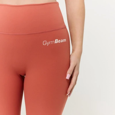 GymBeam Dámské legíny Limitless s vysokým pasem Cinnamon