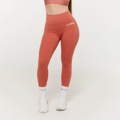 GymBeam Dámské legíny Limitless s vysokým pasem Cinnamon