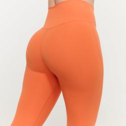 GymBeam Dámské legíny Limitless s vysokým pasem Orange