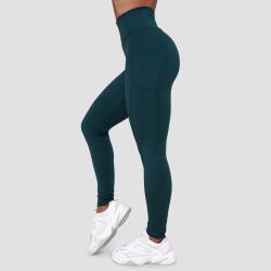 GymBeam Dámské legíny Ignite Dark Green