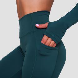 GymBeam Dámské legíny Ignite Dark Green
