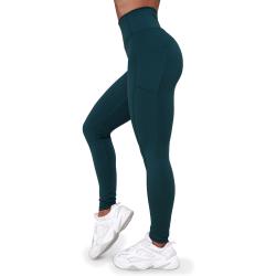 GymBeam Dámské legíny Ignite Dark Green