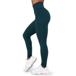 GymBeam Dámské legíny Ignite Dark Green