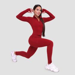GymBeam Dámske legíny Ignite Dark Red