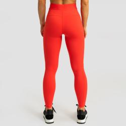 GymBeam Dámské legíny Limitless Hot Red