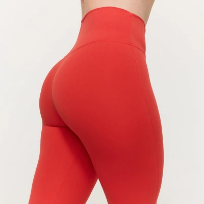 GymBeam Dámské legíny Limitless Hot Red