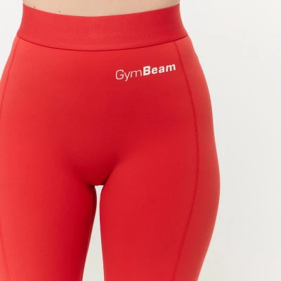 GymBeam Dámské legíny Limitless Hot Red
