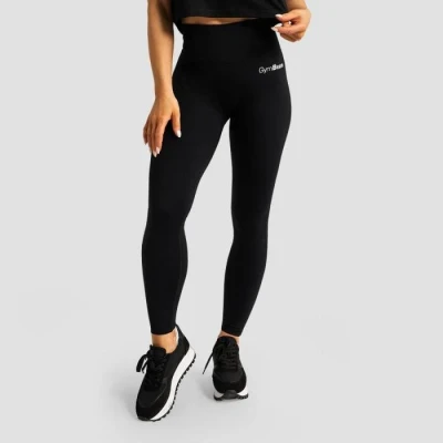 GymBeam Dámské legíny Limitless s vysokým pasem Black POUZE M (VÝPRODEJ)