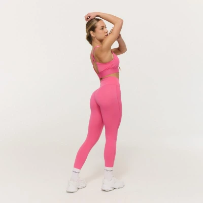 GymBeam Dámské legíny Limitless s vysokým pasem Dragonfruit