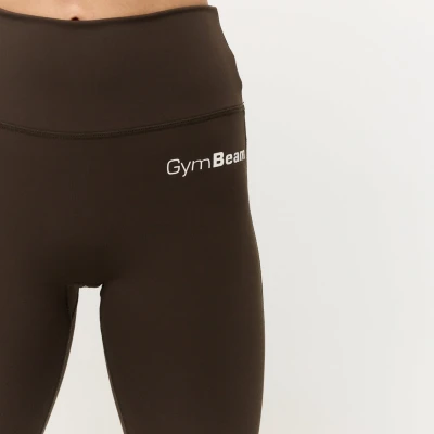GymBeam Dámské legíny Limitless s vysokým pasem Espresso
