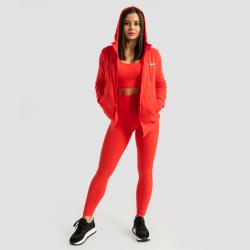 GymBeam Dámské legíny Limitless s vysokým pasem Hot Red