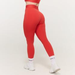 GymBeam Dámské legíny Limitless s vysokým pasem Hot Red